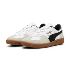 Puma Palermo Lth White-Vapor Gray-Gum