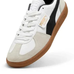 Puma Palermo Lth White-Vapor Gray-Gum