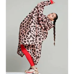 Rainkiss Rain Poncho Pink Panther Pink