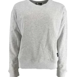 Reign Italia Fanny Oversized Label Sweat Grigio Chiaro
