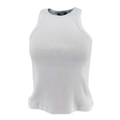 Reign Mary Label Top Bianco