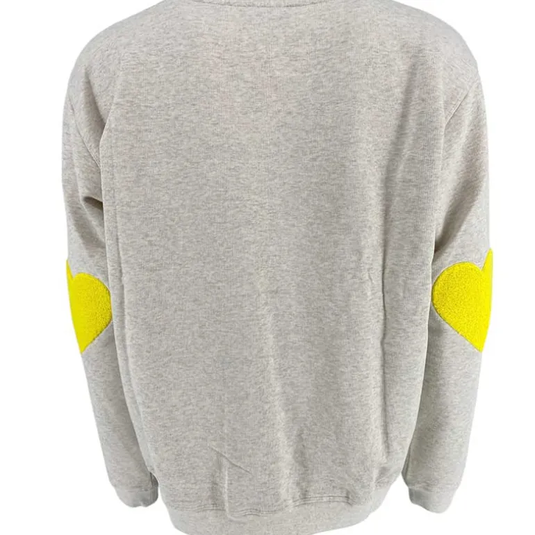 Rosas IS-Copenhagen Sweat Shirt Grey Melange