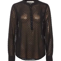 RUE DE FEMME 7168 DOT SHIRT SORT