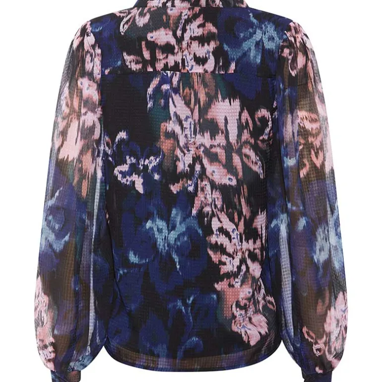 Rue De Femme New Corsa Blouse Mørkeblå