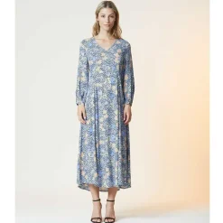RUE DE FEMME NEW MALIKA DRESS LYSEBLÅ