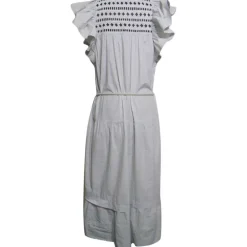 Scarlett Poppies Ishrant Long Dress Grå