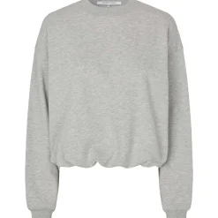 Second Female Adabell Balloon Sweat Grey Melange