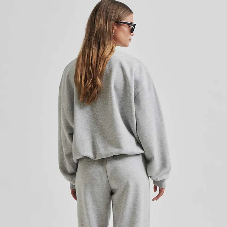 Second Female Adabell Balloon Sweat Grey Melange