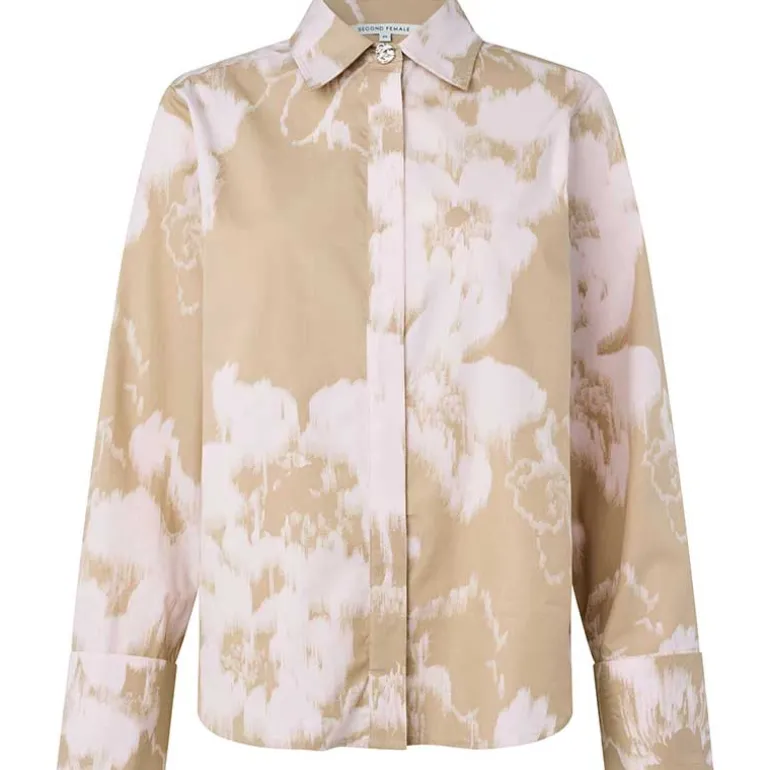 Second Female Azalea Shirt Trench Coat