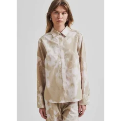 Second Female Azalea Shirt Trench Coat