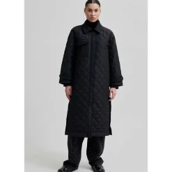 Second Female Becca Collar Coat Vulcan