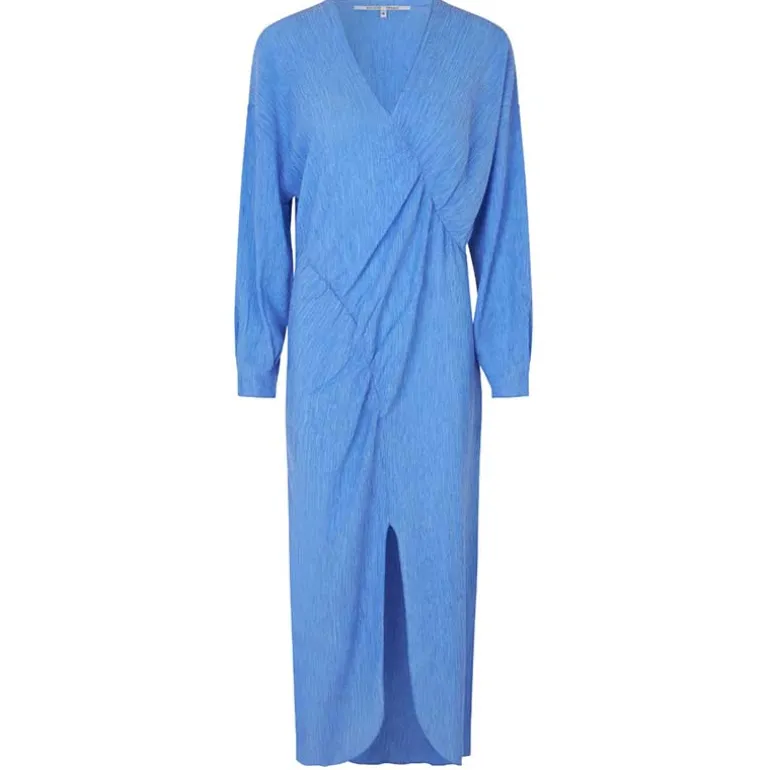 SECOND FEMALE BELISA DRESS BLÅ