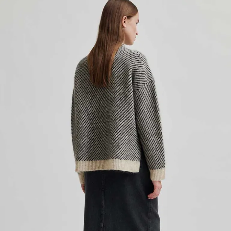 Second Female Capella Knit T-Neck Brazilian Sand