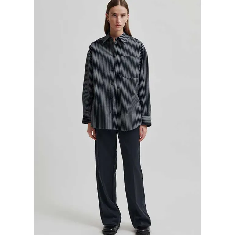 Second Female Cities Oversize Shirt Vulcan