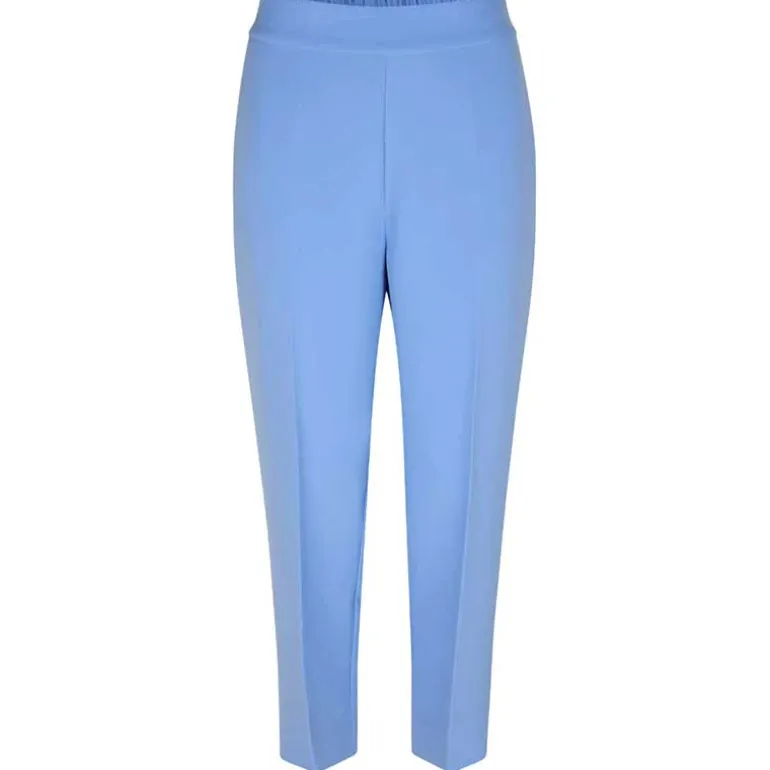 SECOND FEMALE FIQUE CROPPED TROUSERS BLÅ