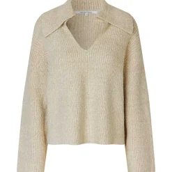 Second Female Gerda Knit Collar Summer Sand