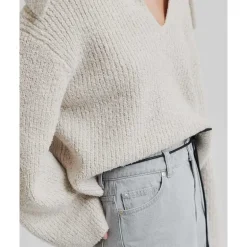 Second Female Gerda Knit Collar Summer Sand