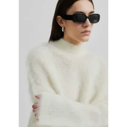 Second Female Isaky Knit T-Neck Eggnog