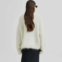 Second Female Isaky Knit T-Neck Eggnog