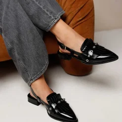 Via Vai Jazz Tammi Sandal Ischia Nero