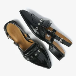 Via Vai Jazz Tammi Sandal Ischia Nero